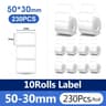 Niimbot Waterproof White Thermal Label Rolls 15