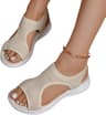 Womens Lightweight Mesh Wedge Sandals  Breathable Open Toe Summer Platforms 2