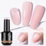 BORN PRETTY Milky Pink Rubber Base Gel LongLasting Semi Permanent UV LED Nail Polish 5