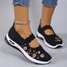 BreezeWalk Women Breathable Mesh Flat Sports Shoes 6