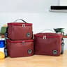 Insulated Lunch Bag With Shoulder Strap And Waterproof Lining 5