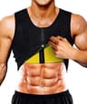 Mens Sauna Waist Trainer Slimming Tank Top With Sweat Compression For Workout  Fat Burn 6