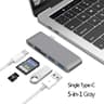 USB C Hub To 4K HDMI Adapter With Thunderbolt 3 SD TF Reader And PD For MacBook Pro And Air 8