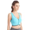Front Zip Sports Bra With Seamless Breathable Support For High Impact Workouts 11