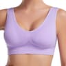 S To 7XL Plus Size Grid Air Hole Wireless Sports Bra For Yoga Running 10