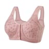 Comfortable Front Closure Cotton Bras For Older Women With Breathable No Wire Support And Plus Size