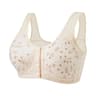 Comfortable Front Closure Cotton Bras For Older Women With Breathable No Wire Support And Plus Size