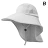 Wide Brim Sun Hat With Neck Flap And Adjustable Fit For Outdoor UV Protection 8