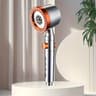 High Pressure Handheld Shower Head With 5 Spray Modes And One Button Water Stop For Bathroom Use 8