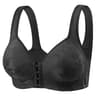 Womens Front Closure Wireless Bra With Full Coverage And Fixed Cups For Everyday Support 11