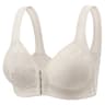 Womens Front Closure Wireless Bra With Full Coverage And Fixed Cups For Everyday Support 13
