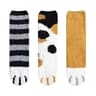 Women 3D Animal Toe Socks Set With Cat Paw And Stripe Designs For Fun Everyday Wear 15