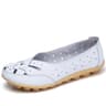 Soft Leather Slip On Loafers For Women Breathable Summer Flat Shoes For Nursing Casual Comfort And  9