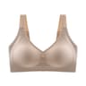 Womens Seamless Push Up Bra With Wireless Thin Cup And Plus Size Fit M To 6XL 6
