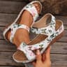 Womens Summer Wedge Heel Sandals With Soft Sole And Casual Open Toe Design 5