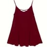 Loose Fit Solid Color Chiffon Sling Dress For Women 8