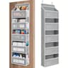 5 Shelf Hanging Storage Organizer Behind Door Anti Tilt Large Capacity Pockets 9