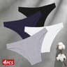 Women Seamless Cotton Panties Set Breathable Low Waist Briefs 5