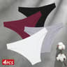 Women Seamless Cotton Panties Set Breathable Low Waist Briefs 14
