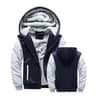 Mens Winter Fleece Hooded Jacket Warm Thick Zipper Coat 6