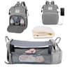 3 In 1 Diaper Bag Backpack With Foldable Baby Bed And USB Charging Port 6