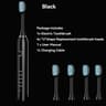 Rechargeable Sonic Electric Toothbrush With 4 Replacement Heads 5 Modes 3 Intensities And Smart 2 M 10