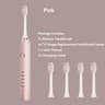 Rechargeable Sonic Electric Toothbrush With 4 Replacement Heads 5 Modes 3 Intensities And Smart 2 M 11