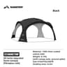 ShineTrip Outdoor Camping Canopy Rainproof And Sunscreen Tent Sunshade With Optional Accessories 7
