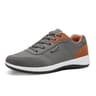 YRZL Men Leather Waterproof Walking Sneakers Comfortable Non Slip Leisure Shoes 8