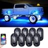 Electric Underglow LED Car Light Kit Underbody RGB Ground Lighting With App Control 8