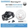 Shimano BR TX805 Tourney TX Mechanical Disc Brake Caliper With Resin Pads 16