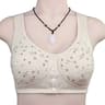 Comfortable Cotton Wireless Bra With Front Closure For Women 10