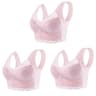 Seamless Lace Bra Top With Ice Silk Comfort And Wire Free Support For Women 9