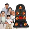 Lumbar Massage Mat Cushion Heating Vibrating Neck Back Pain Relief Pad 7