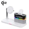 Qi2 5 In 1 Magnetic Wireless Charger Stand With LED Night Light And Alarm Clock For Samsung IPhone  8