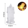 Flameless LED Candles With Remote Timer Battery Operated Flickering Pillar Set 9