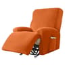 Stretch Recliner Sofa Cover One Seater Armchair Slipcover With Elastic Jacquard Fabric 25