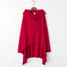 Women Long Oversized Hoodie Casual Solid Color Pullover With Plus Sizes S To 5XL 16