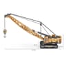 Alloy Mini Construction Vehicle Die Cast Model Tractor Bulldozer Excavator Toy 9