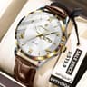POEDAGAR Top Luxury Military Waterproof Mens Quartz Watch 15