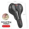 West Biking MTB Bike Bicycle Saddle Rail Hollow Breathable Absorption Rainproof Comfortable Sponge  14