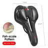West Biking MTB Bike Bicycle Saddle Rail Hollow Breathable Absorption Rainproof Comfortable Sponge  15