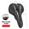 West Biking MTB Bike Bicycle Saddle Rail Hollow Breathable Absorption Rainproof Comfortable Sponge  16