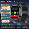 2025 ECG PPG Smart Watch With Heart Rate Blood Pressure Lipids Uric Acid Monitoring And Bluetooth C 12