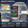 2025 ECG PPG Smart Watch With Heart Rate Blood Pressure Lipids Uric Acid Monitoring And Bluetooth C 19