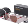 BARCUR Aluminum Vintage Mens Polarized Sunglasses 10