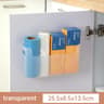 Non Perforated Cling Film Rack For Cabinet Door Organizer 9