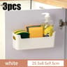 Non Perforated Cling Film Rack For Cabinet Door Organizer 14