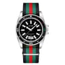 Men Nylon Strap Calendar Watch Quartz Night Light 8