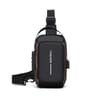 Oxford Fabric Mens Sling Bag Crossbody Chest Pack With Phone Pocket 7